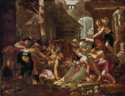 The Adoration of the Shepherds, 17th century by Joachim Anthonisz Uytewael
